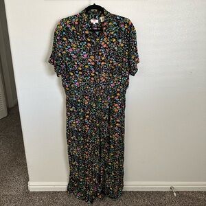 Levi's Floral Jumpsuit